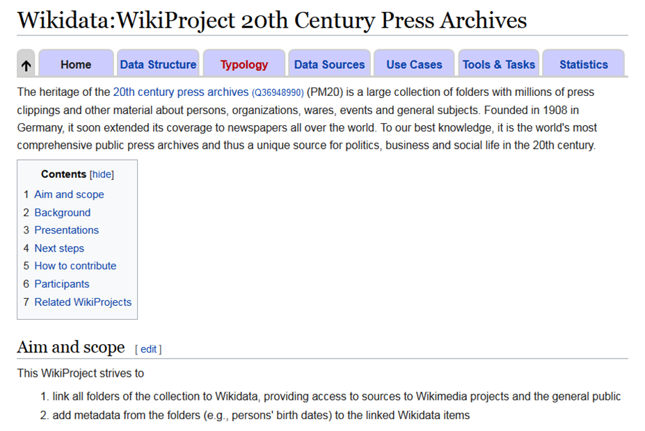 wikiproject pm20